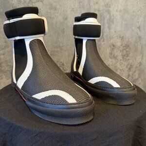 Burberry Sub High-top Men's Size 49 - Size 15 - Black, White, Red